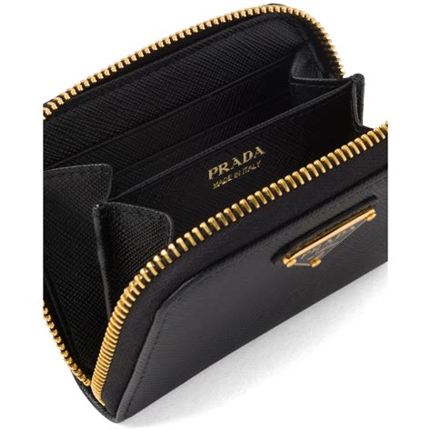 prada saffiano wallet on a chain ebay|Prada card holder with chain.